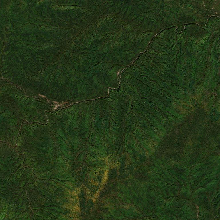 Sentinel-2 satellite image of Camp 16, Hwasong, 7.7 km across, captured 3 Oct 2025
